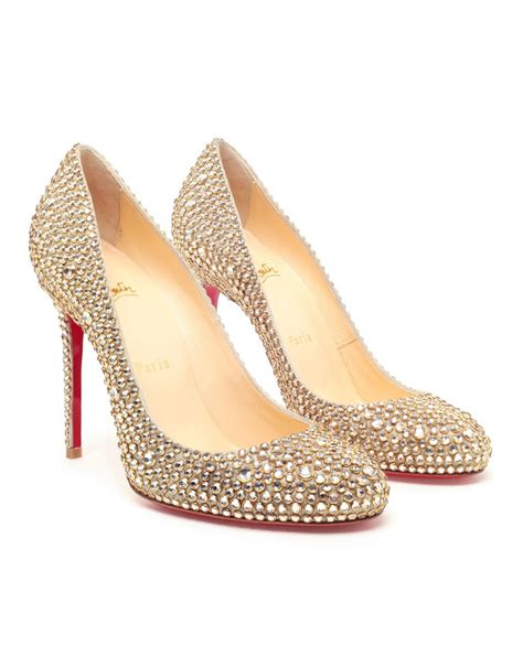 Swarovski Crystal Pumps .